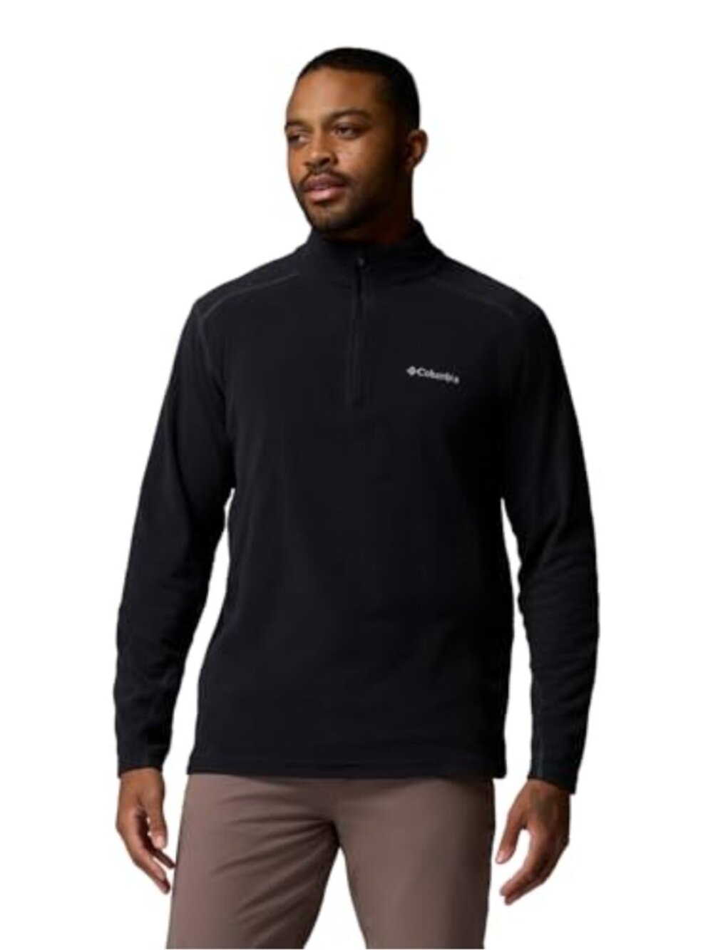 Mens Half Zip Pullover Sweatshirt Polyester Kangaroo Pocket Outdoor